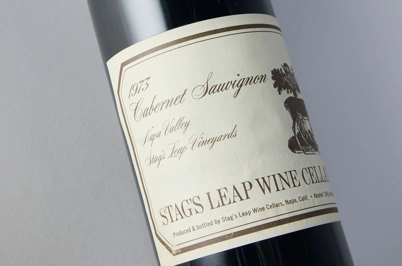 stag's leap wine cellars, slv cabernet sauvignon 1973