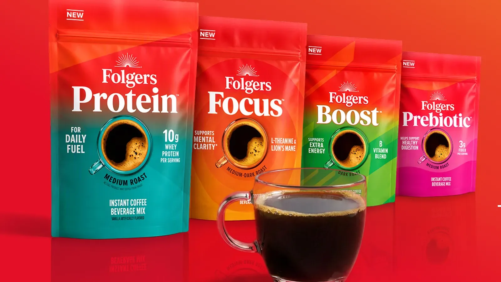 Folgers Expands Portfolio with Functional Coffees Enriched with Protein and Fiber